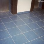 Фото укладка грес - работа плиточника